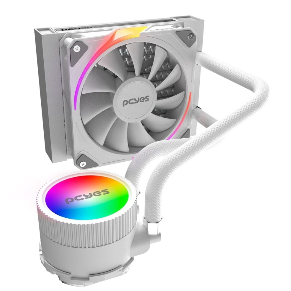 Water Cooler Pcyes, Sangue Frio 120mm ARGB Branco - #3