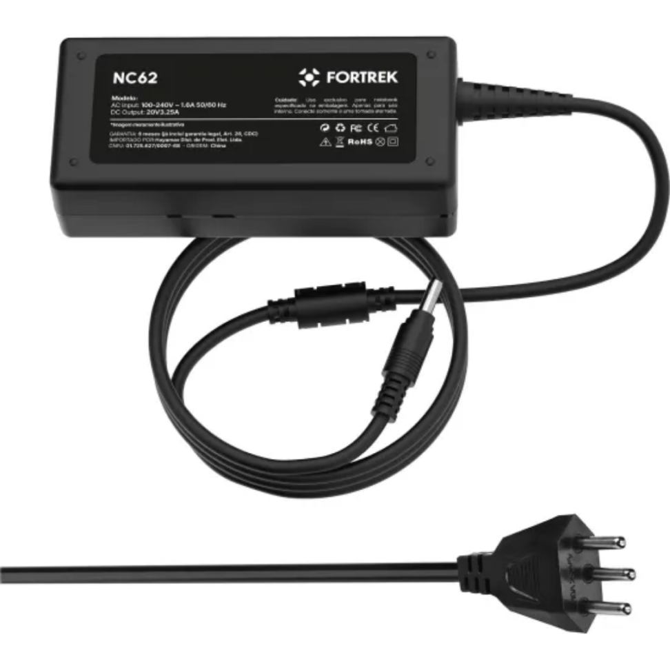 Carregador De Notebook 20V Fortrek NC62 - #3
