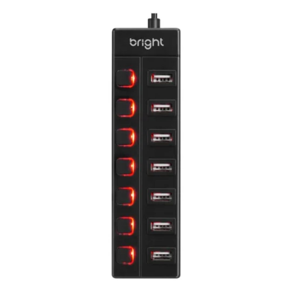Hub Bright USB 7 Portas Preto - #2
