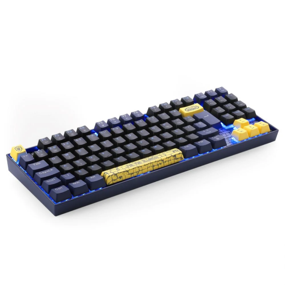 Teclado Mecânico Aliança World Of Warcraft Preto E Azul - Redragon - #3