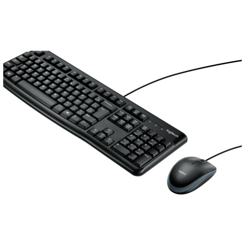 Combo Teclado e Mouse MK120 c/ fio usb - Logitech - #3