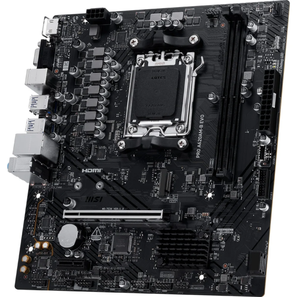Placa Mãe MSI PRO A620M-B EVO, AMD AM5, mATX, DDR5 - PROA620AMBEVO - #3