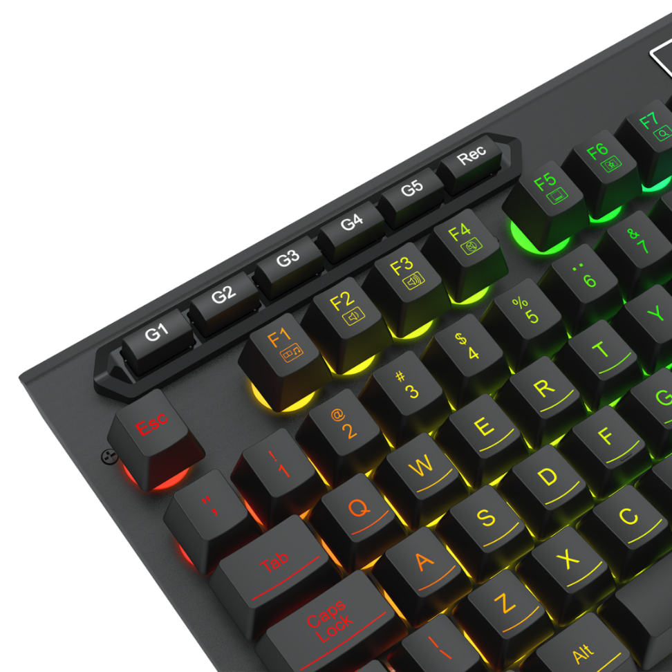 Teclado Gamer Netherbane, Membrana - Redragon K521-R - #7