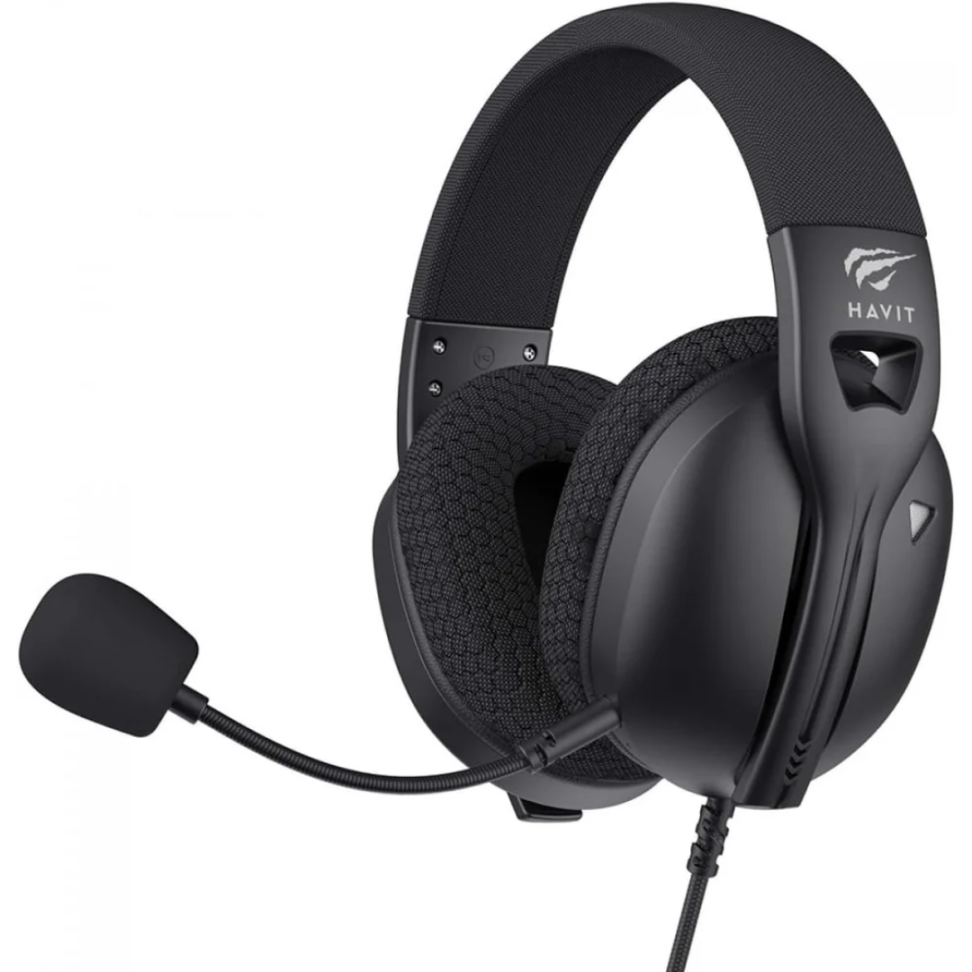 Headset Gamenote FUXI-H5D 3.5MM BK - HAVIT