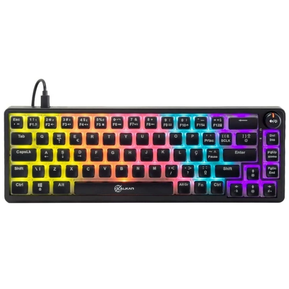 Teclado Gamer Mecânico Kalkan Drakar 65% - Preto - #4