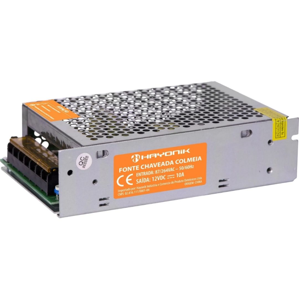 Fonte Chaveada Colmeia Hayonik Biv - FTC1210 10A 120W - #5