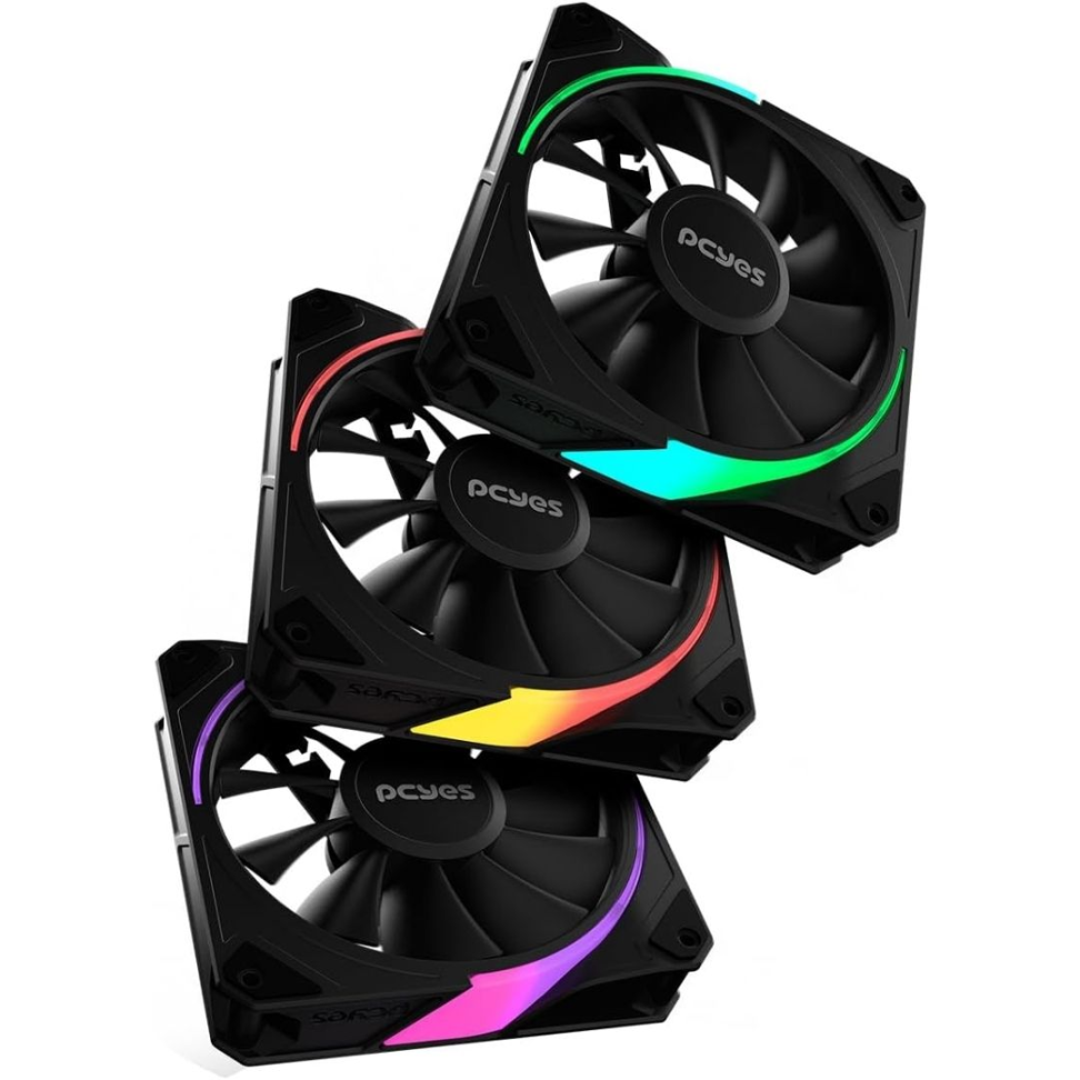 Kit Cooler Fan 120mm + Controladora Pcyes, Sangue Frio 3 Black Vulcan - #2