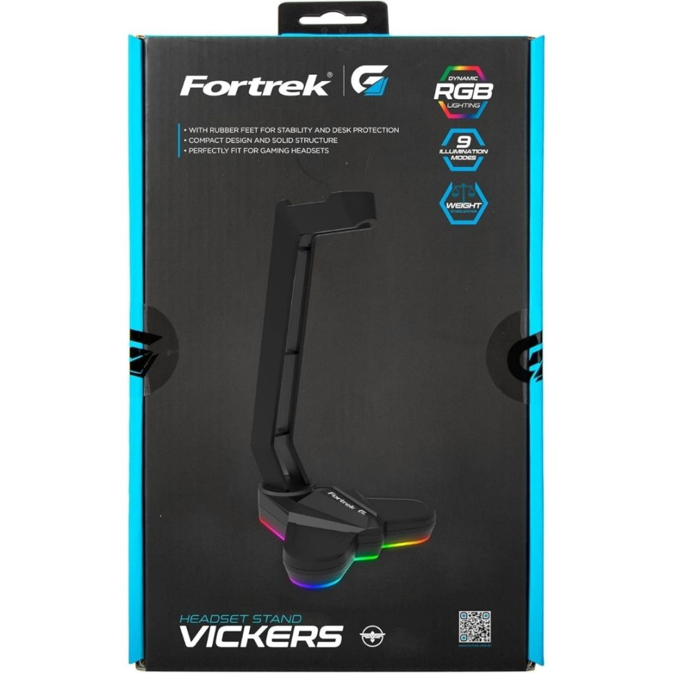 Suporte Headset Fortrek, Vickers RGB - #2
