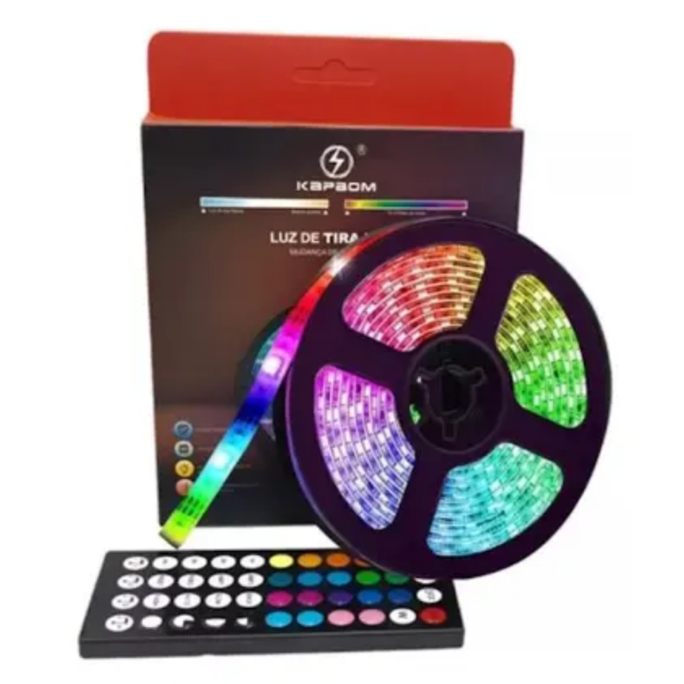 Fita Led RGB 3mt KA-3M-SK - Kapbom
