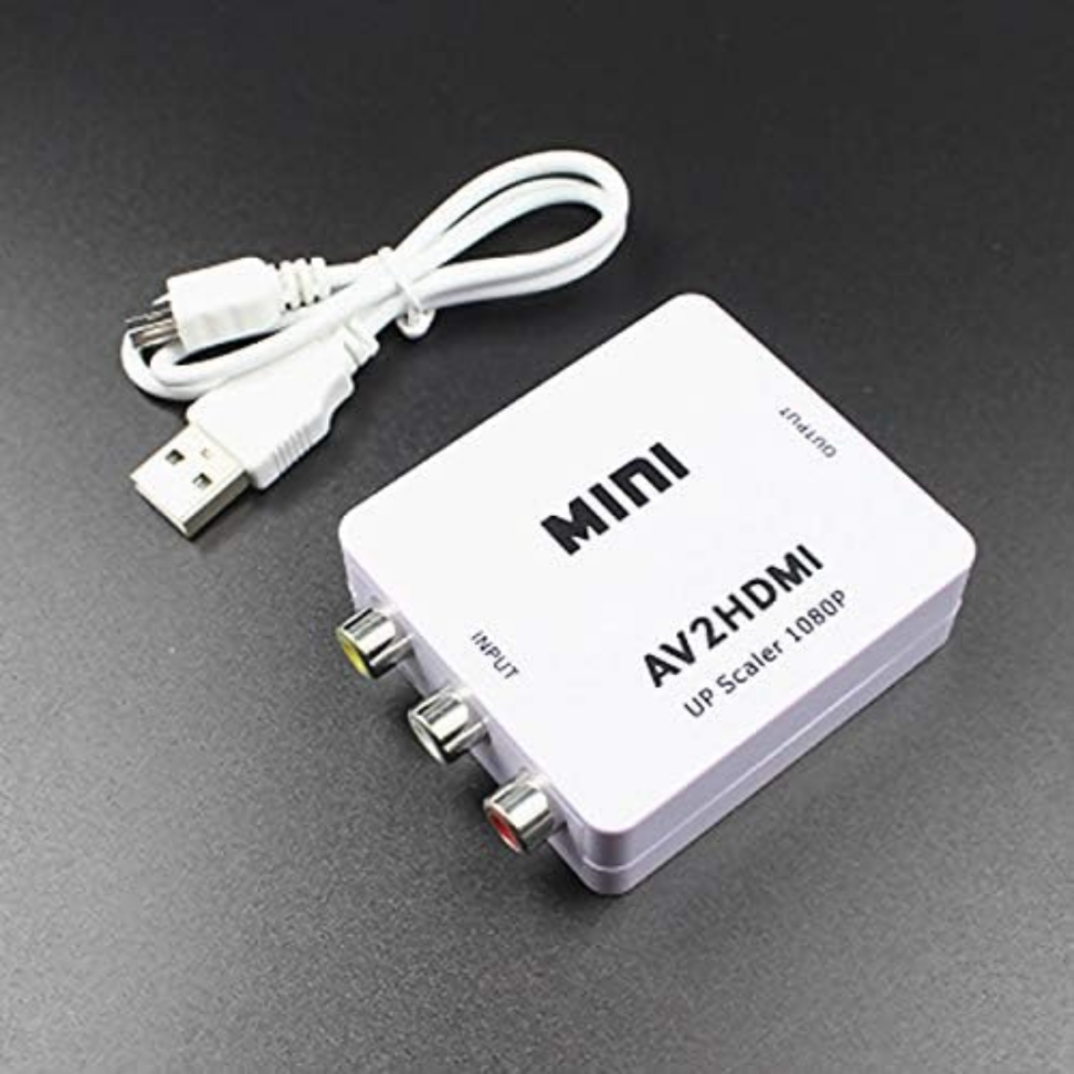 Mini Adaptador Conversor HDMI Para Video RCA