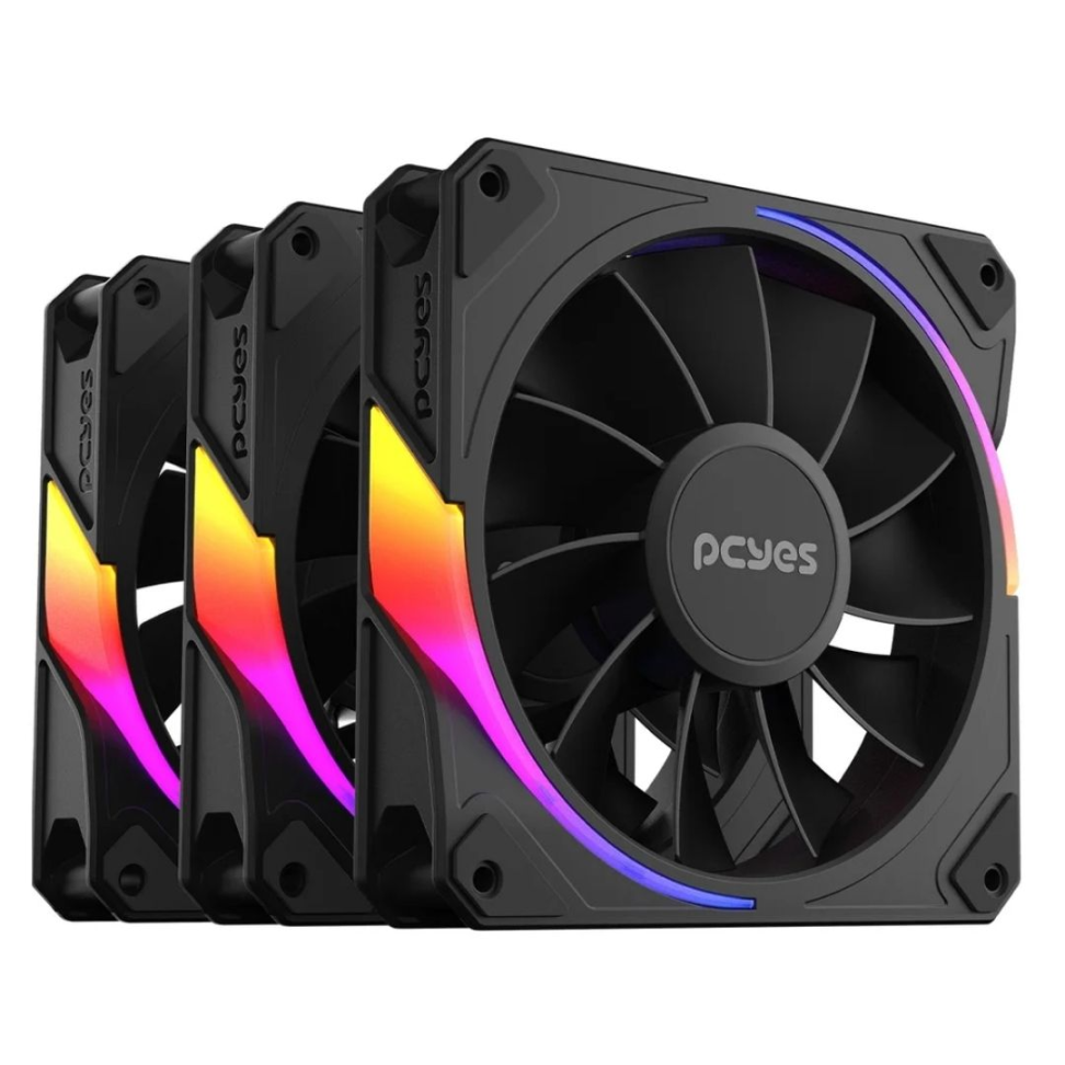 Kit Cooler Fan Pcyes, Sangue Frio 3 ARGB Black - #2