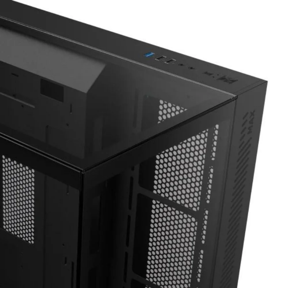 Gabinete Gamer Forcefield Max Black Vulcan - Pcyes - #2