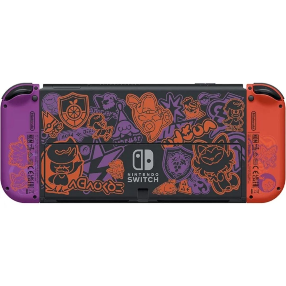 Nintendo Switch Oled Scarlet and Violet Edition - #4