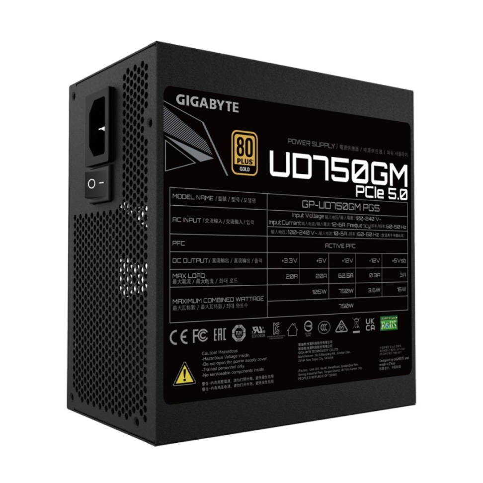 Fonte 750W 80 Plus Gold - Gigabyte - #2
