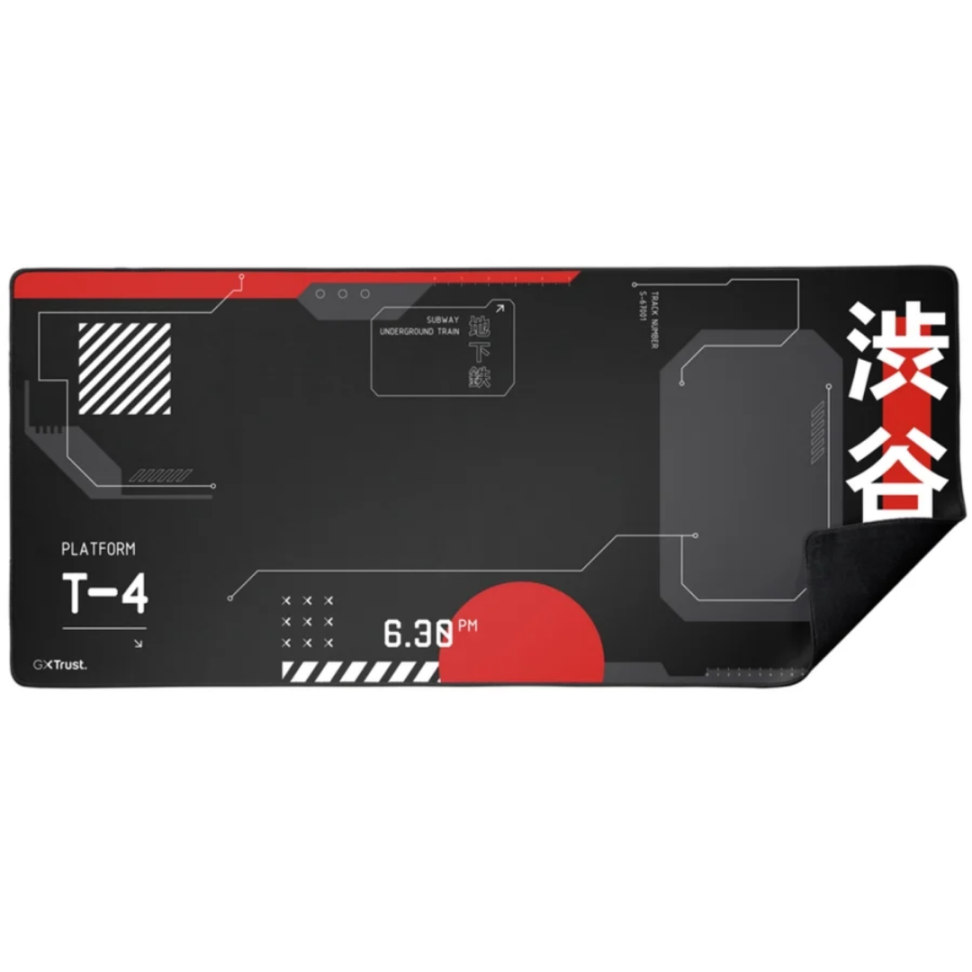 Mousepad XXL Gaming Trust Subway, Preto - 25716 GXT 759 - #4