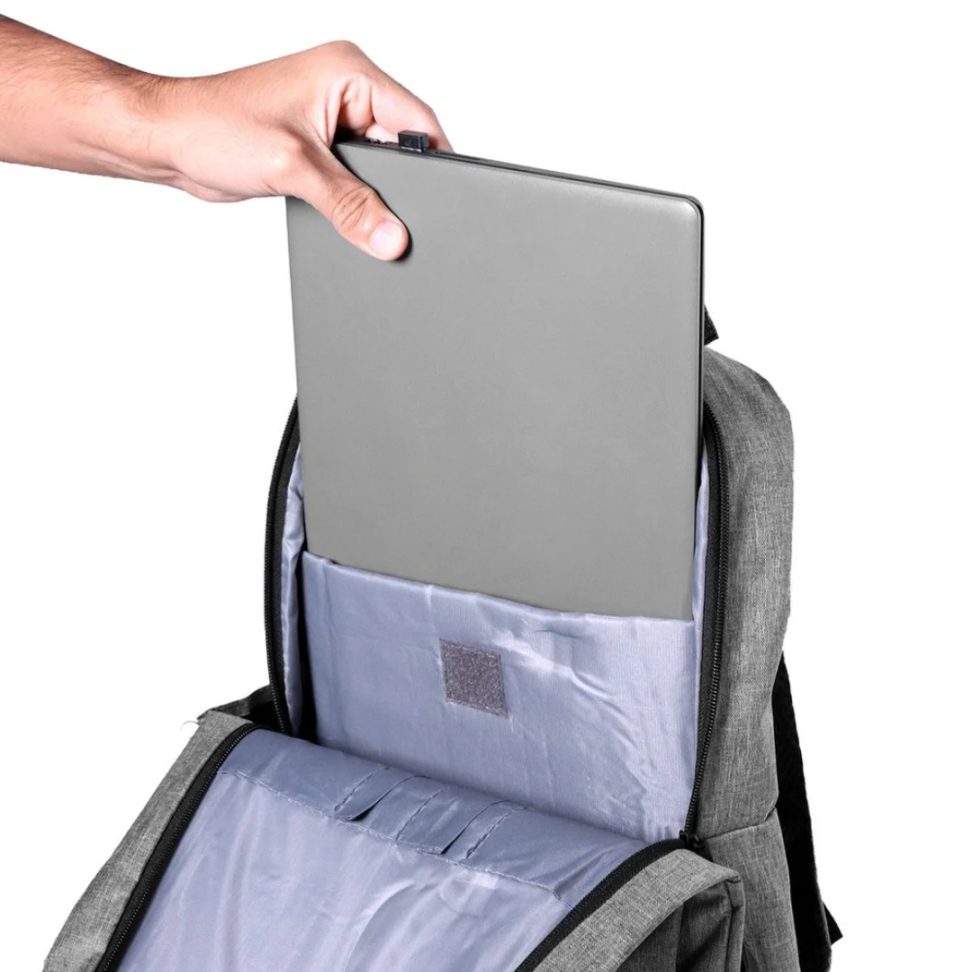 Mochila Vinik Slim Para Notebook Cinza - VKBAG011 - #3