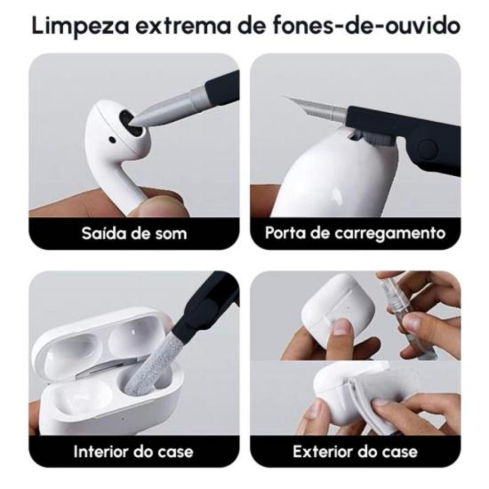Kit Limpeza 7 Em 1 Fortrek - EC7 - #3