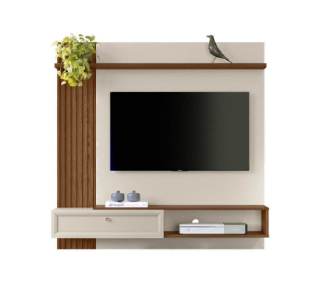 PAINEL HOME ALVORADA FREIJO/OFF WHITE