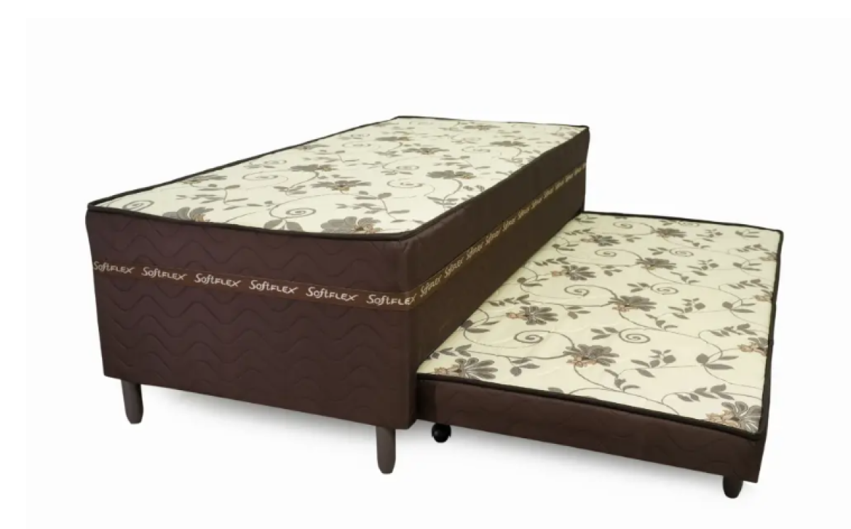 CAMA AUXILIAR BIBOX BERGAMO 198X79 ALTURA 59 CM