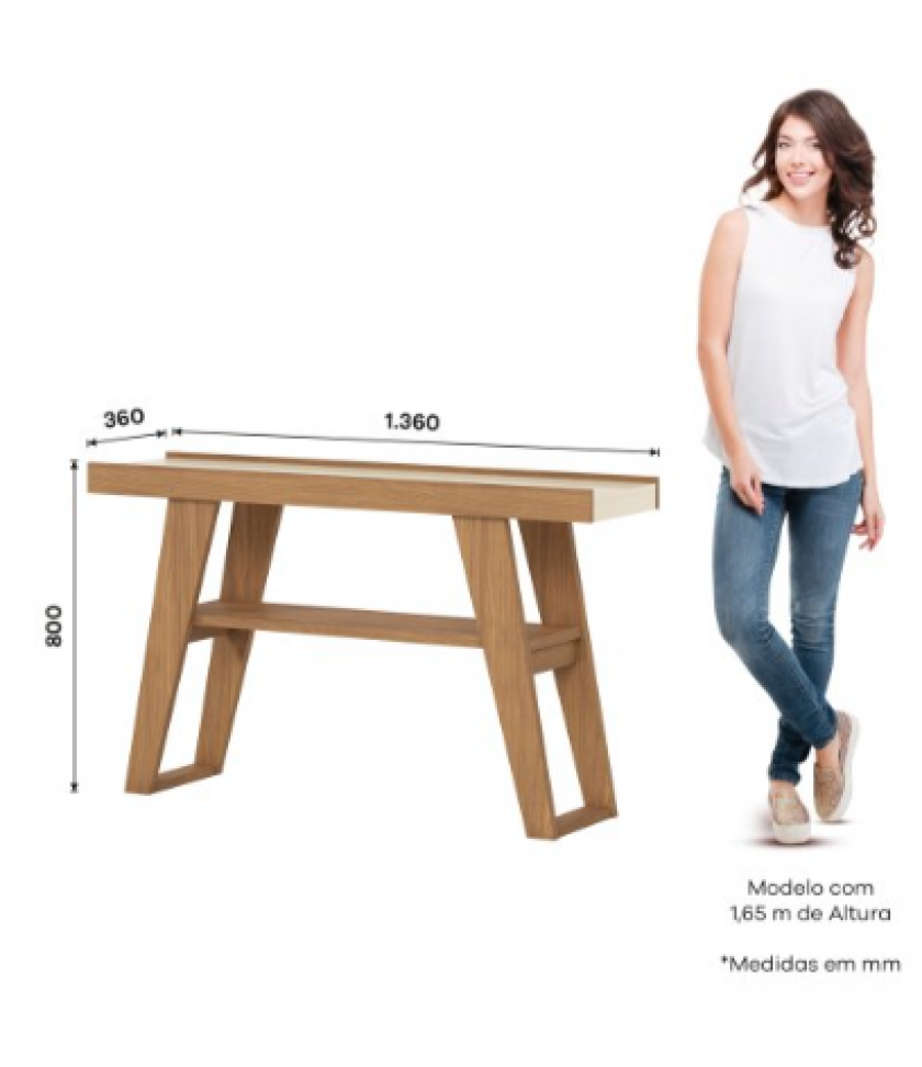 APARADOR MENPHIS NATURE/OFF WHITE S350-127 - #2