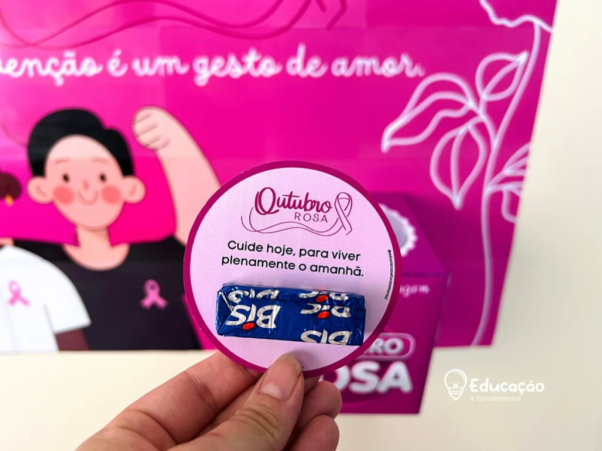 🌸 Painel Outubro Rosa para Escolas – PDF 🌸 - #4