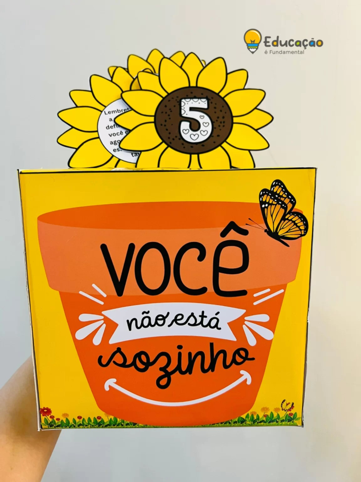 Amarelinha Setembro amarelo - #7