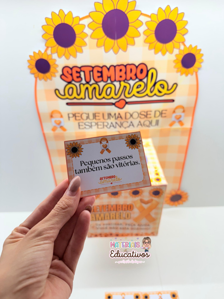 ✨ Caixa Motivacional Setembro Amarelo ✨ - #2