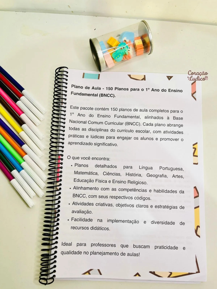 📚 Plano de Aula - 1º Ano Fundamental - #2