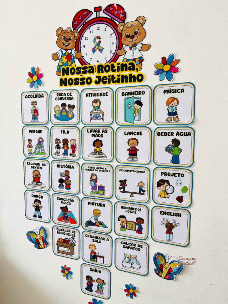 🧩 Rotina Escolar para Alunos TEA 🧩 - #2