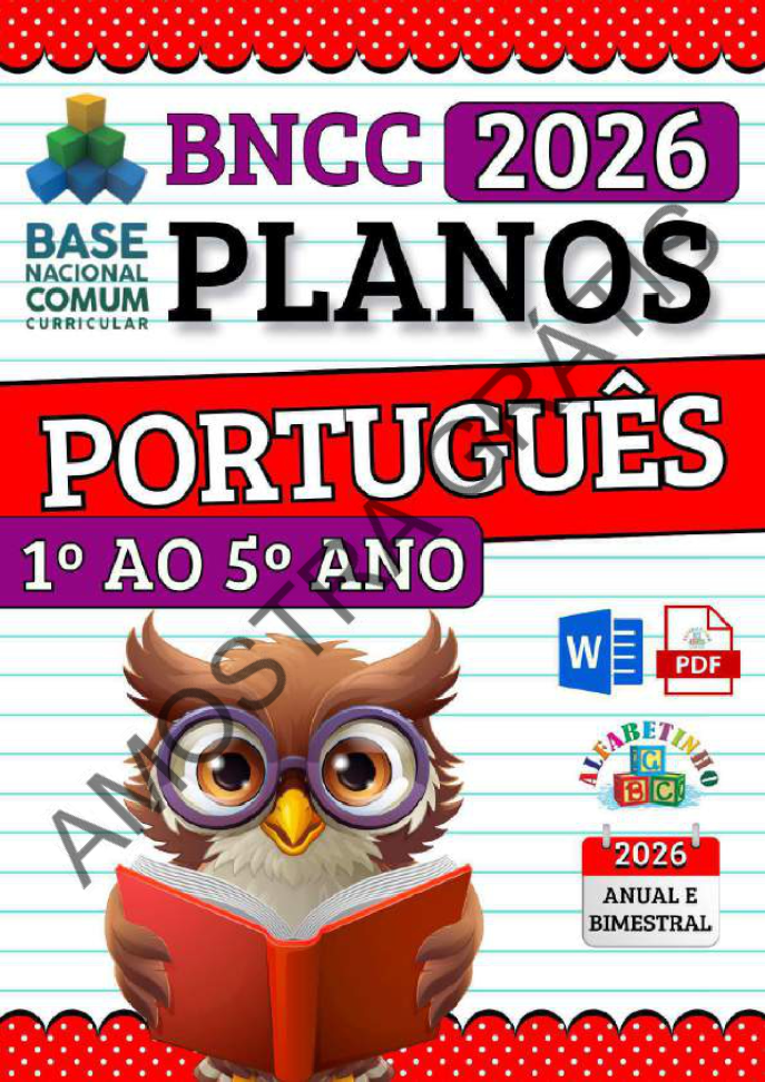 Planejamentos E Atividades 1° ao 5° anos - Anual e Bimestral - BNCC 2026 - #2