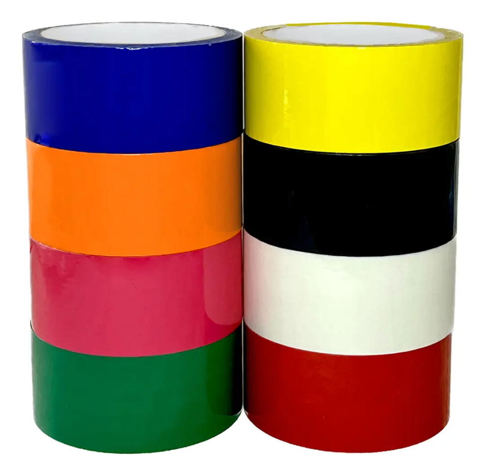 Fita Adesiva Colorida 45mx45mm 5pcs Larga Embalagem Caixa