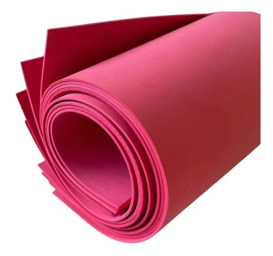 Eva Liso 40x60 - 10 Folhas Vermelho Vivo