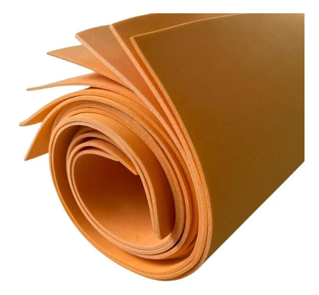 Placa De Eva 40x60 - 10 Folhas Laranja