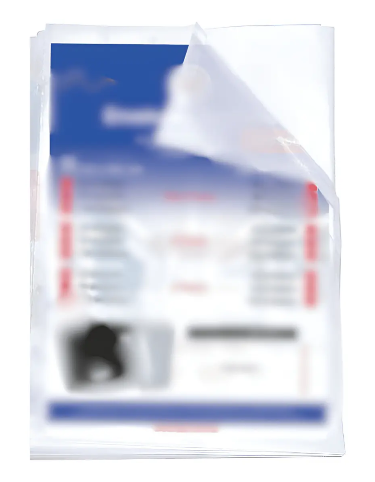 Envelope Plastico Oficio Sem Furo 24x33cm Grosso C/50un Dac