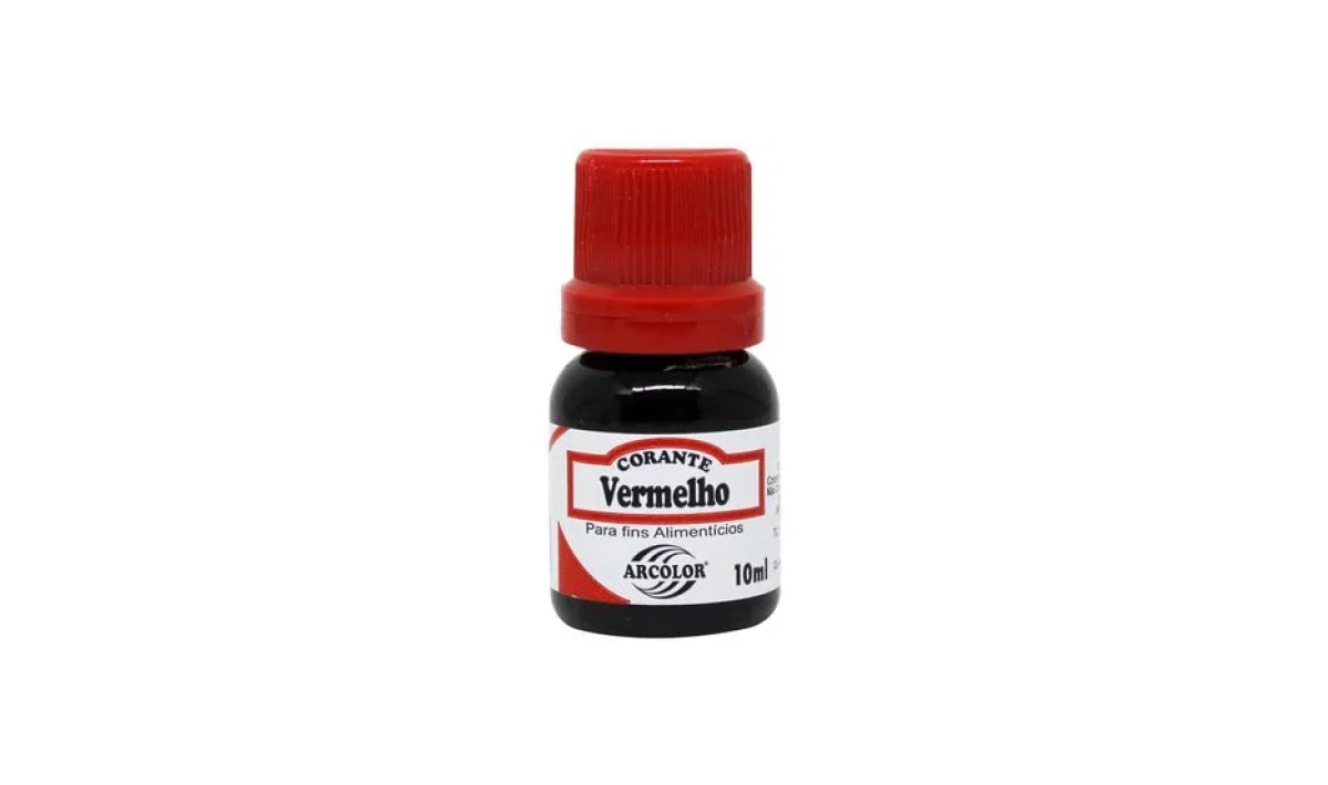 Corante Líquido Vermelho 10ml ARCOLOR