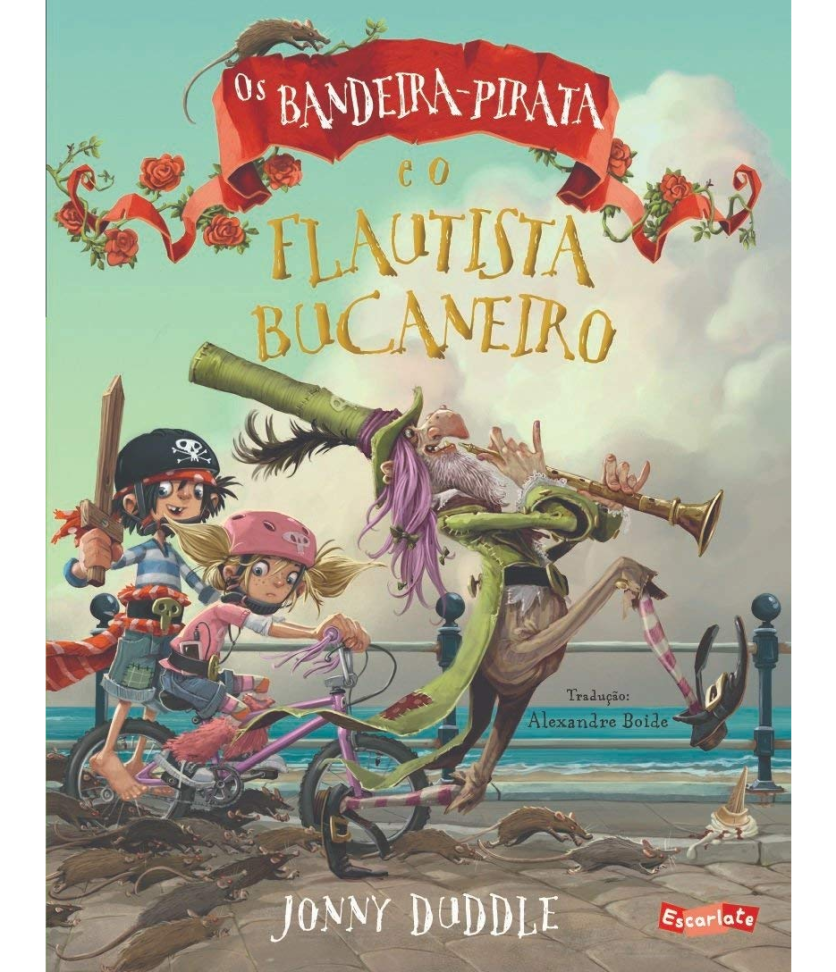 Os Bandeira-Pirata e o flautista bucaneiro Capa comum – 27 abril 2020