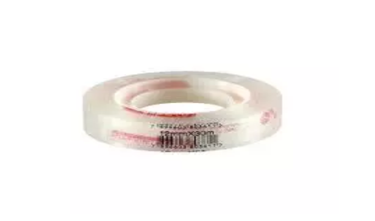 Kit 10 Rolos De Fita Adesiva Durex Fino Transparente 10Mx12mm