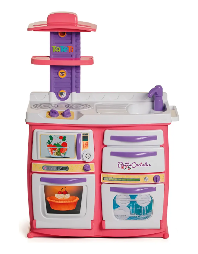 Cozinha Infantil Bella Cozinha Com Som E Pia Com Água Tateti