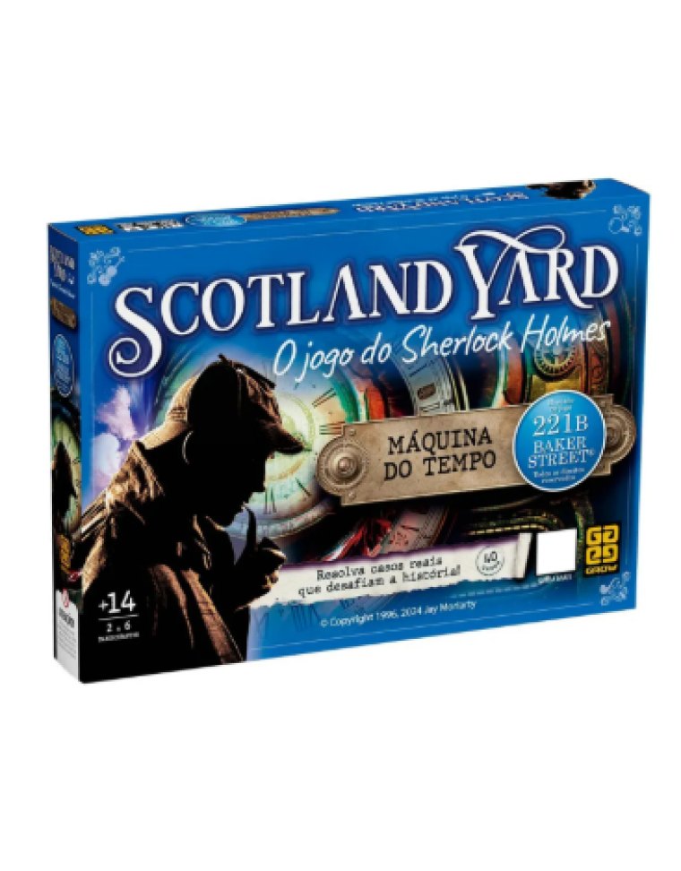 Jogo De Tabuleiro Scotland Yard Máquina Do Tempo Grow