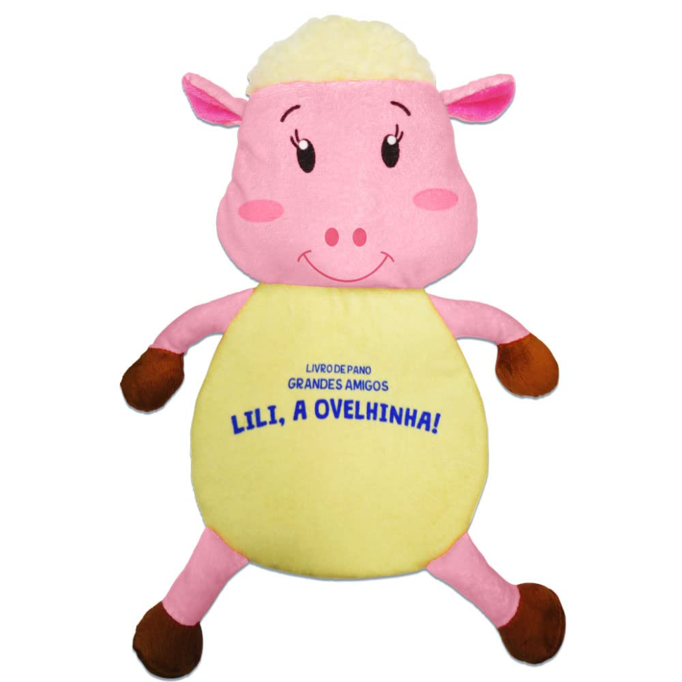 Grandes Amigos: Lili, a Ovelhinha! Livro de pano – Livro interativo, 1 janeiro 2019