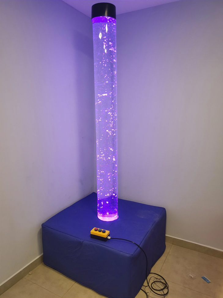Coluna de Bolhas Sensorial