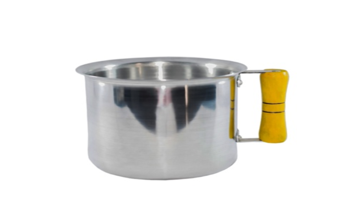 Canecao Extra N 20 Leiteira Fervedor Em Aluminio E Cabo De Madeira 5,6 Litros