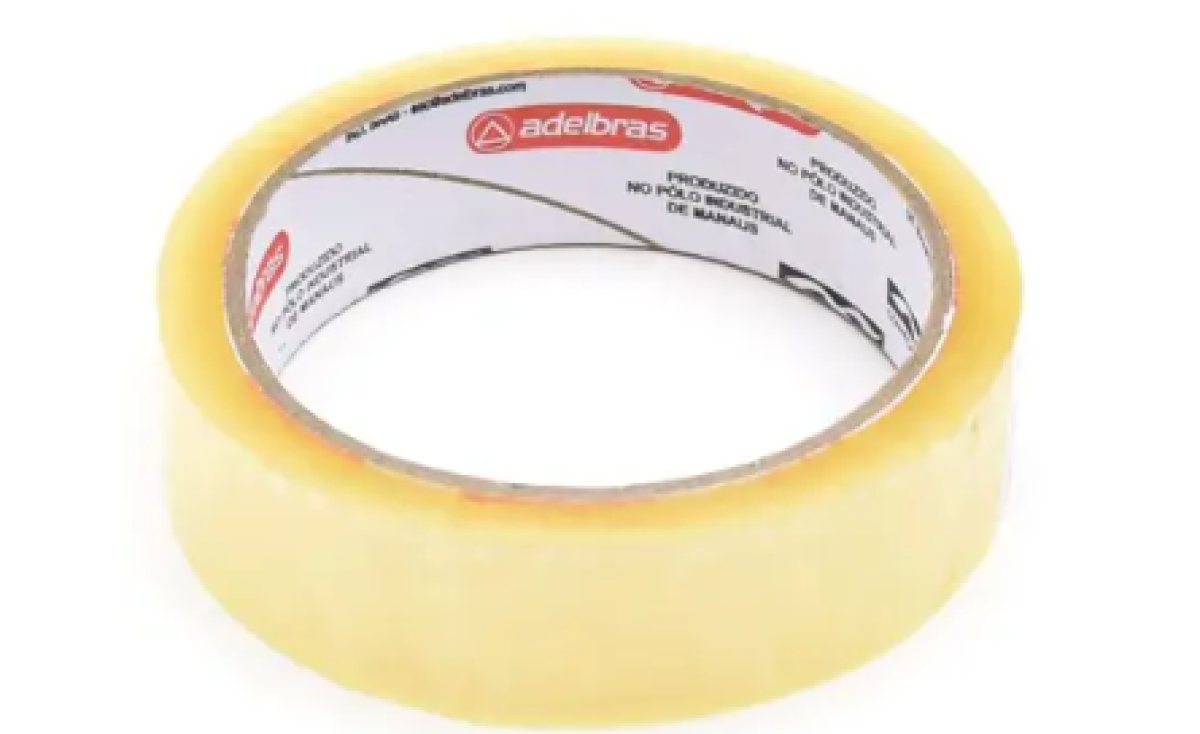 Fita Adesiva Transparente Qualitape 24mm X 50m - Adelbras