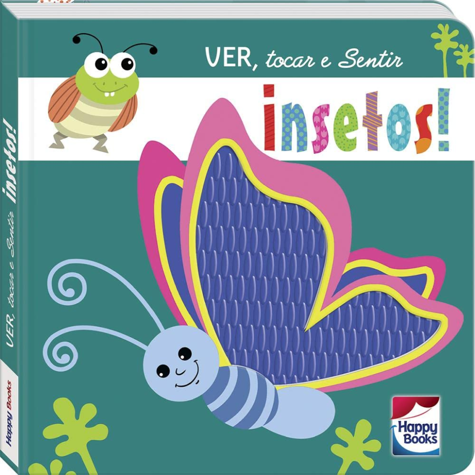 Ver, tocar e Sentir: Insetos! Capa dura – Livro de fotos, 1 julho 2022