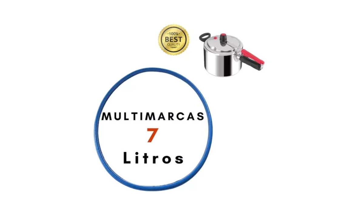 Borracha Panela De Pressão Silicone Modelos 7 Litros