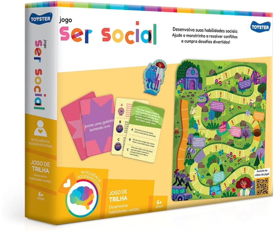 Ser social - Jogo Educativo - Toyster brinquedos