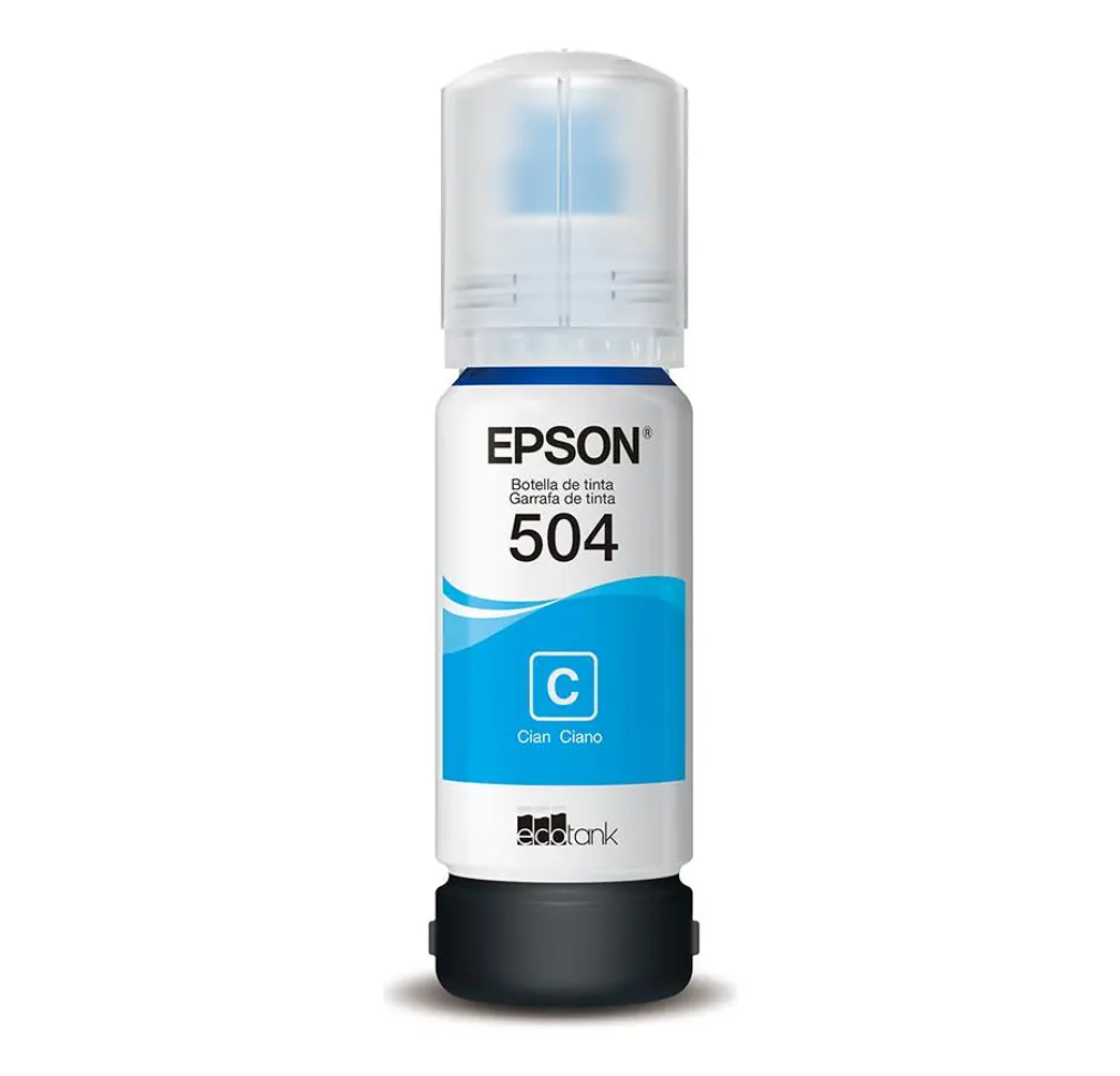 Refil De Tinta Epson T504222 Ciano (eps02)