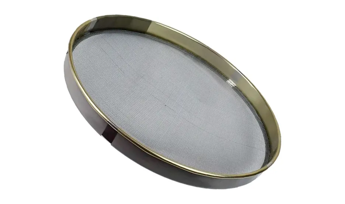 Peneira Para Arroz Em Aço - 30cm