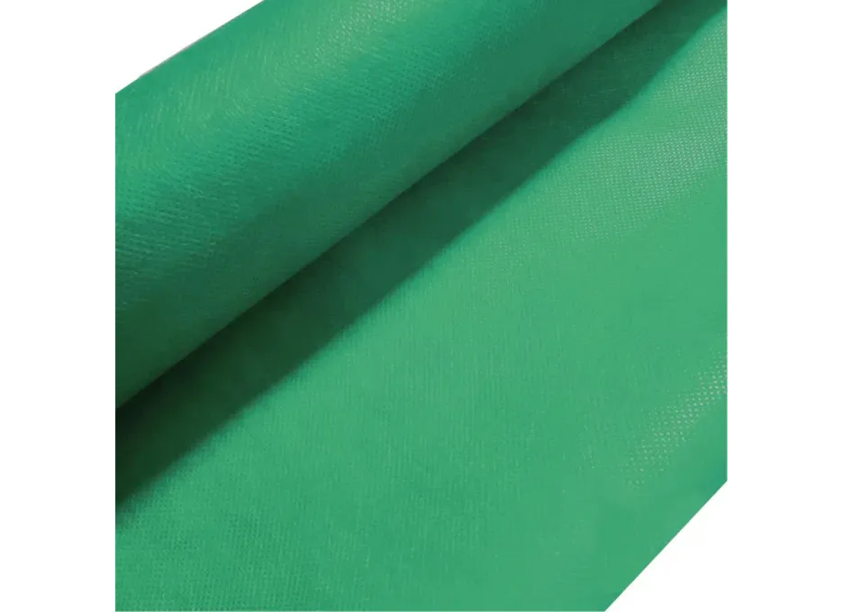 Rolo de Tecido TNT Liso Verde 1,2 m x 50 m para Artesanato