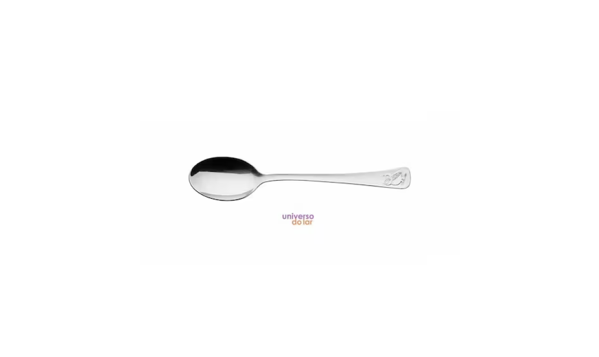 Colher Infantil Baby Em Aço Inox Tramontina Aço Inox